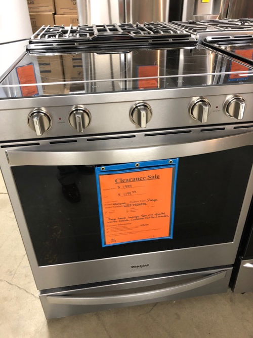 Clearance Appliances HOT DEALS!